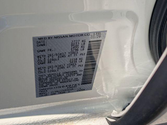 2026 Nissan Frontier Crew Cab SV 4x2