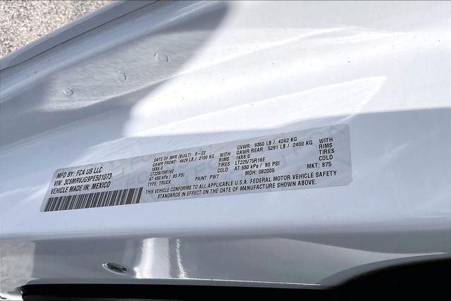 2023 Ram ProMaster Cargo Van High Roof 159" WB EXT