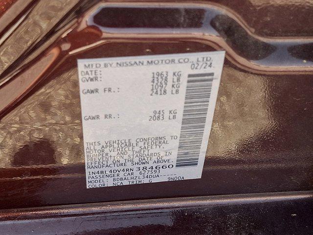 2024 Nissan Altima SV FWD
