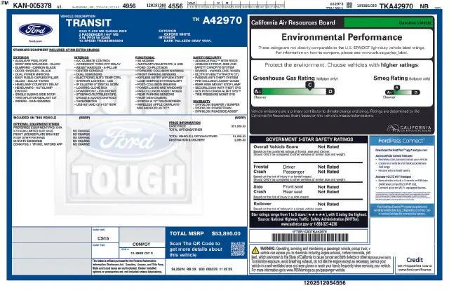 2026 Ford Transit Cargo Van T-250