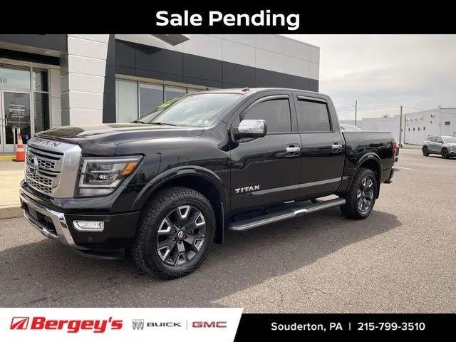 2021 Nissan Titan Crew Cab Platinum Reserve 4x4 for sale in Souderton, PA