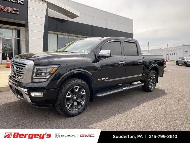 2021 Nissan Titan Crew Cab Platinum Reserve 4x4 for sale in Souderton, PA