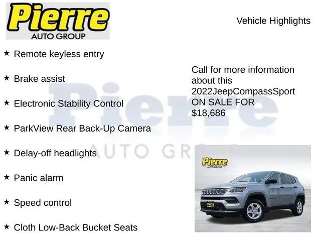 2022 Jeep Compass Sport 4x4