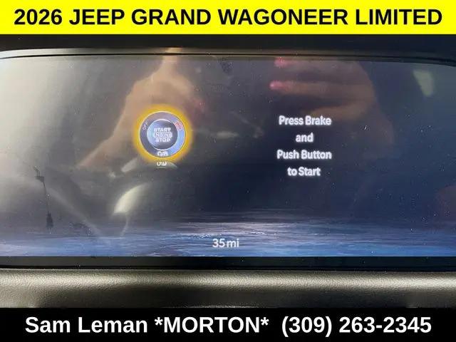 2026 Jeep Grand Wagoneer Limited Reserve 4x4