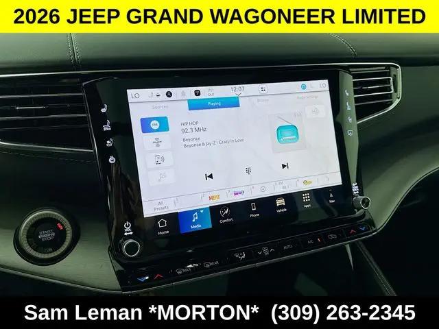 2026 Jeep Grand Wagoneer Limited Reserve 4x4