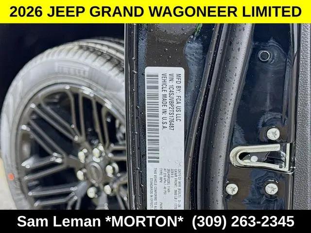 2026 Jeep Grand Wagoneer Limited Reserve 4x4