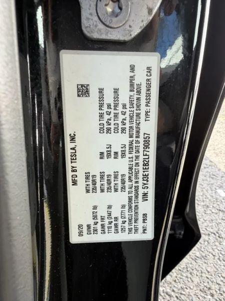 2020 Tesla Model 3 Long Range Dual Motor All-Wheel Drive