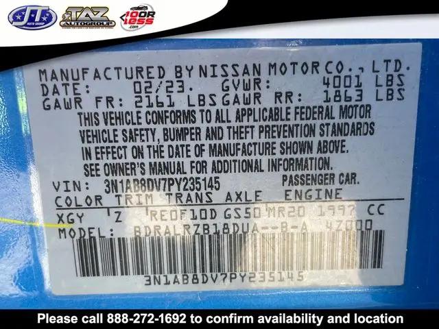 2023 Nissan Sentra SR Xtronic CVT