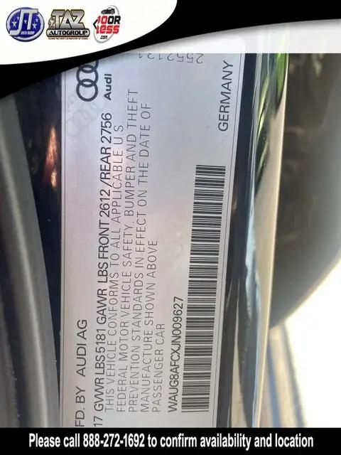 2018 Audi A6 Premium Plus