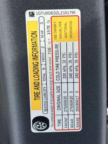 2020 GMC Sierra 1500 4WD Crew Cab Short Box SLT