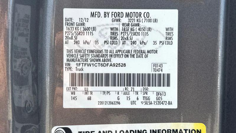 2013 Ford F-150 FX2
