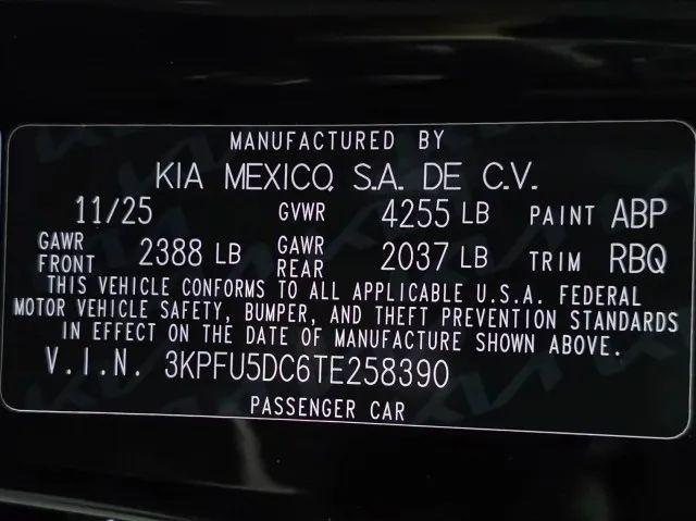 2026 Kia K4 GT-Line Turbo