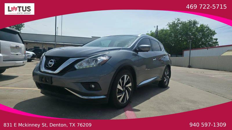 2017 Nissan Murano Platinum for sale in Denton, TX