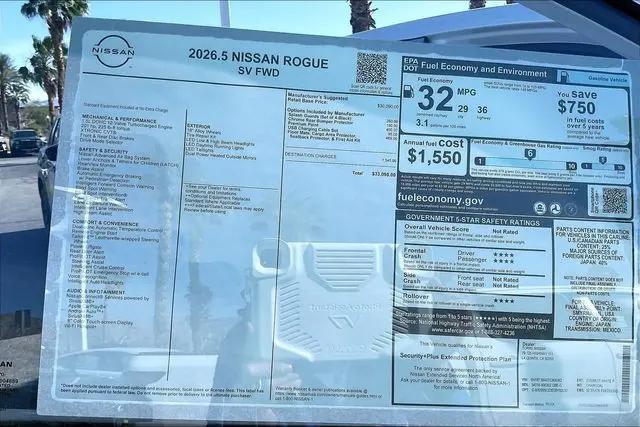 2026 Nissan Rogue SV