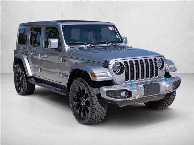 2021 Jeep Wrangler 4xe Unlimited High Altitude 4x4