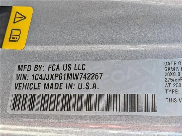 2021 Jeep Wrangler 4xe Unlimited High Altitude 4x4