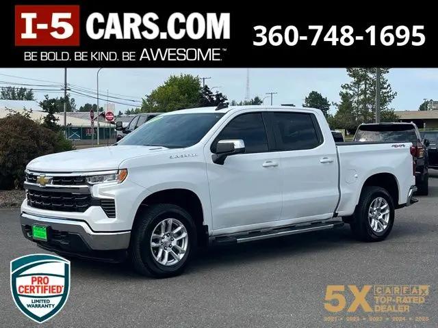 2025 Chevrolet Silverado 1500 4WD Crew Cab Short Bed LT with 2FL for sale in Chehalis, WA