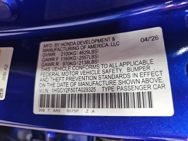 2026 Honda Accord Sedan Sport