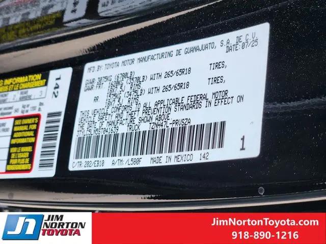 2025 Toyota Tacoma Limited