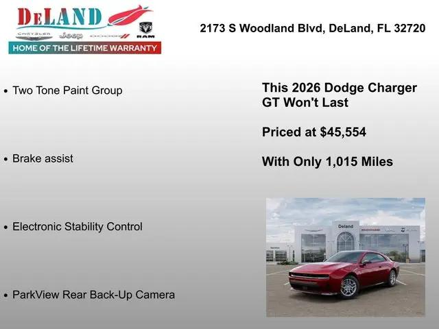 2026 Dodge Charger R/T 2-Door AWD