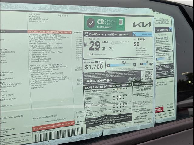 2026 Kia K5 GT-Line FWD