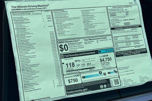 2026 BMW i4 eDrive40