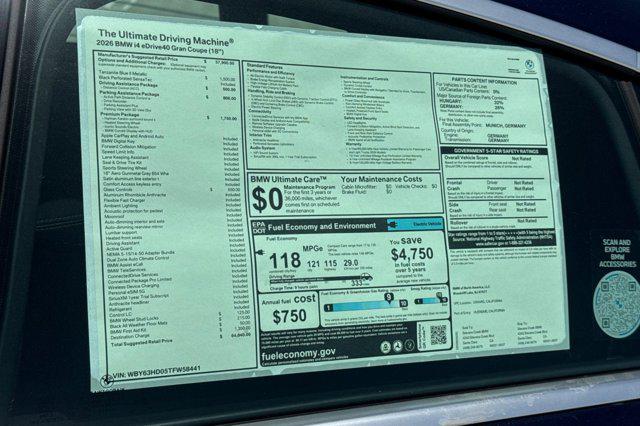 2026 BMW i4 eDrive40