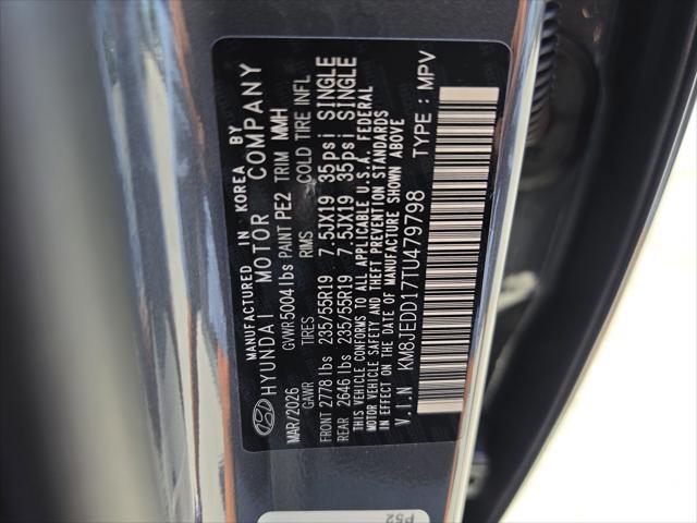 2026 Hyundai Palisade XRT Pro