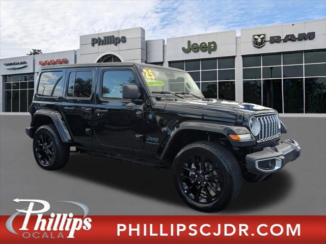 2025 Jeep Wrangler 4xe Sahara 4xe for sale in Ocala, FL