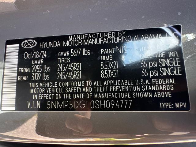 2025 Hyundai Santa Fe Calligraphy