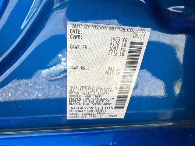 2025 Nissan Altima SR FWD