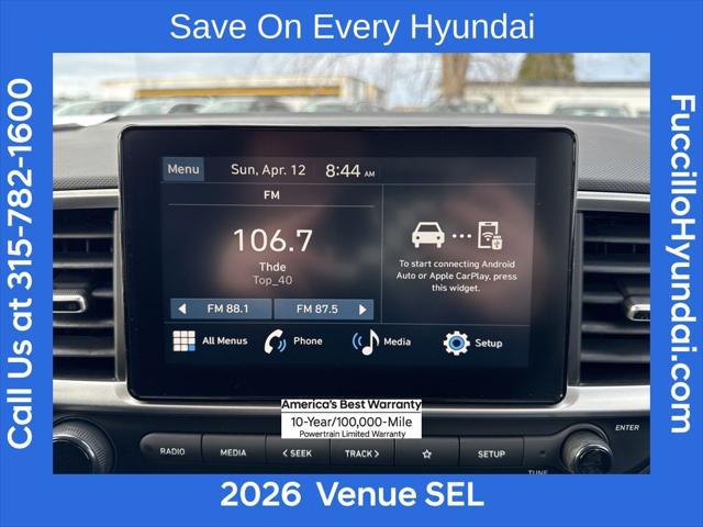2026 Hyundai Venue SEL