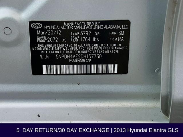 2013 Hyundai Elantra GLS