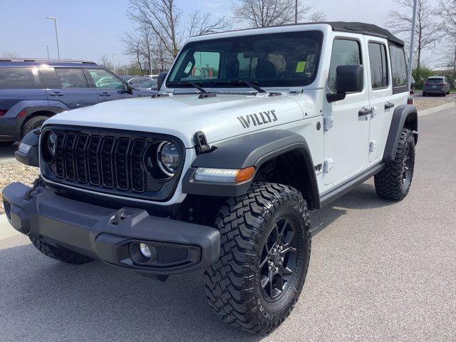 2024 Jeep Wrangler 4-Door Willys 4x4 for sale in AVON, IN