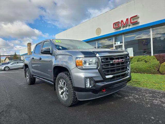 2021 GMC Canyon 4WD Crew Cab Short Box AT4 - Cloth for sale in Mansfield, PA