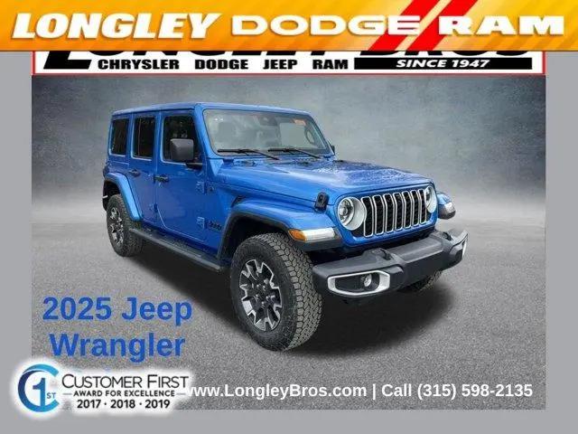 2025 Jeep Wrangler 4-Door Sahara 4x4 for sale in Fulton, NY