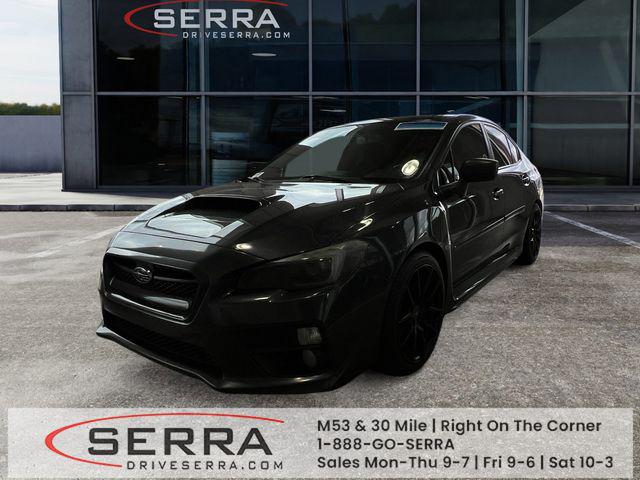 Dark Gray Metallic 2016 Subaru WRX Premium AWD Sedan All-Wheel Drive Manual