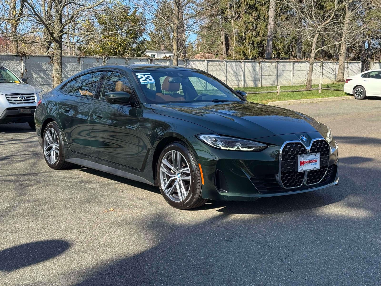 San Remo Green Metallic 2023 BMW 4 Series 430i Gran Coupe xDrive Sedan All-Wheel Drive Automatic