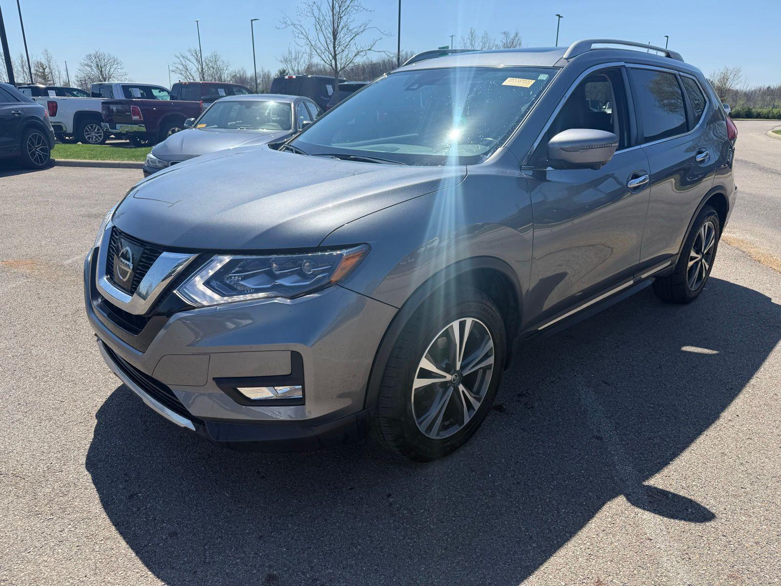 Gray (Gun Metallic) 2017 Nissan Rogue SL AWD SUV / Crossover All-Wheel Drive Continuously Variable Transmission