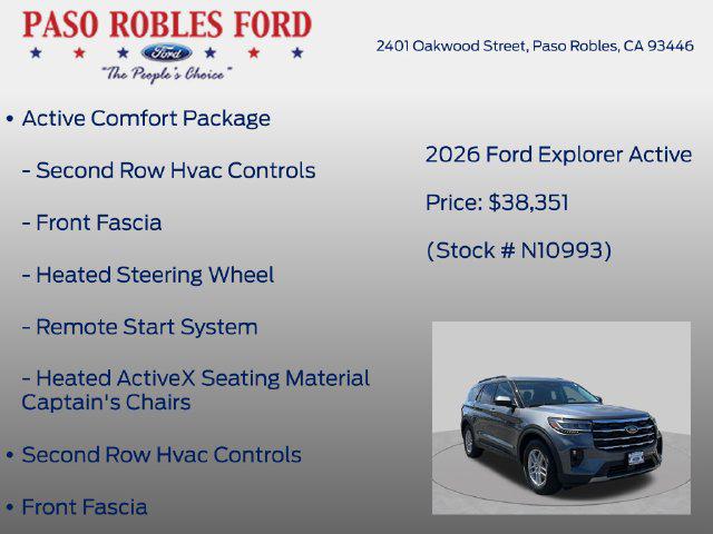 2026 Ford Explorer Active