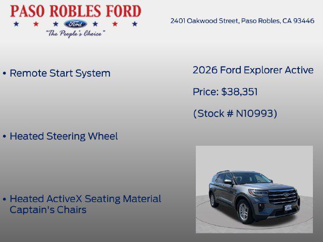 2026 Ford Explorer Active