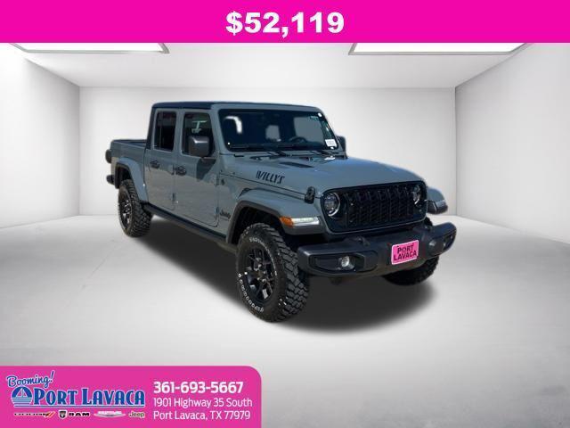 2026 Jeep Gladiator GLADIATOR WILLYS 4X4 2026 Jeep Gladiator GLADIATOR WILLYS 4X4