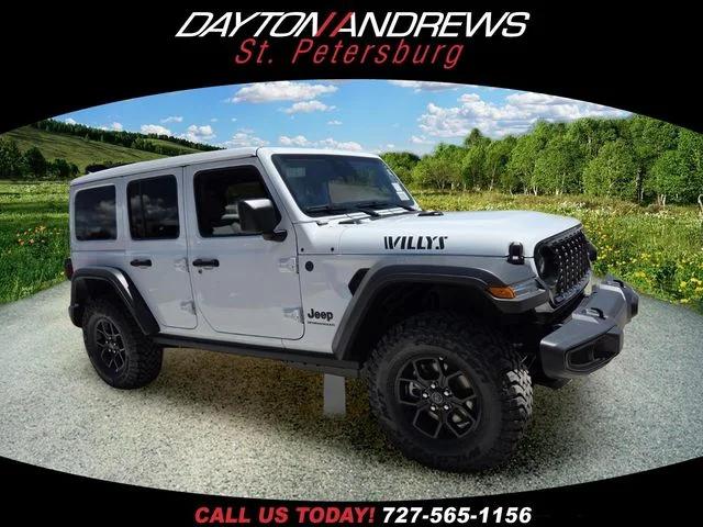 2026 Jeep Wrangler 4-Door Willys 4x4 for sale in St Petersburg, FL