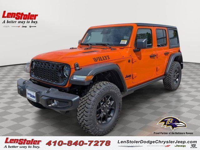 2026 Jeep Wrangler WRANGLER 4-DOOR WILLYS 2026 Jeep Wrangler WRANGLER 4-DOOR WILLYS
