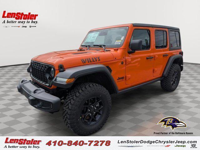 2026 Jeep Wrangler WRANGLER 4-DOOR WILLYS 2026 Jeep Wrangler WRANGLER 4-DOOR WILLYS