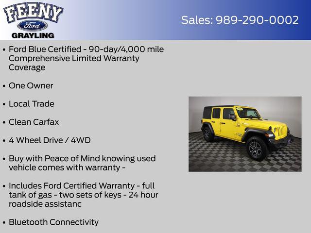 2020 Jeep Wrangler Sport S 4x4