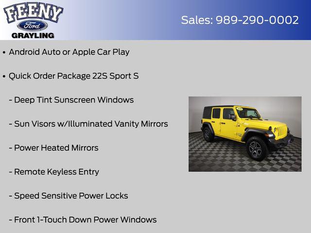 2020 Jeep Wrangler Sport S 4x4