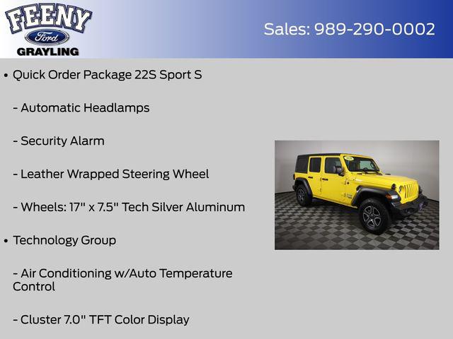 2020 Jeep Wrangler Sport S 4x4