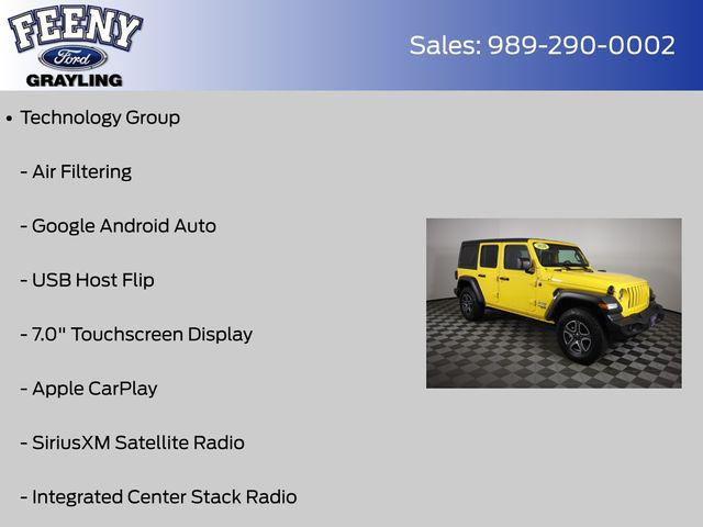 2020 Jeep Wrangler Sport S 4x4
