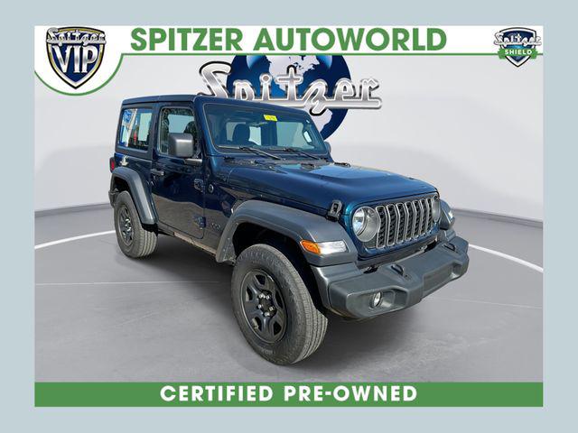 2025 Jeep Wrangler 2-Door Sport 4x4 for sale in Hartville, OH